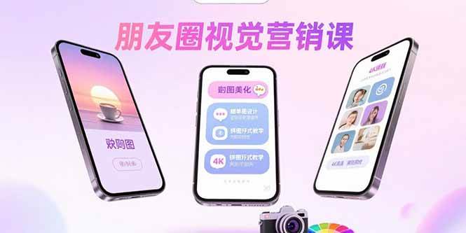 (10.3)朋友圈视觉营销课：问候图美化，晒单图设计，拼图玩法教学